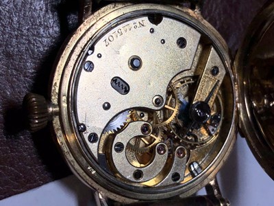 Lot 271 - An 18ct gold cased Patek Philippe watch