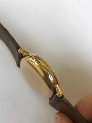 Lot 271 - An 18ct gold cased Patek Philippe watch