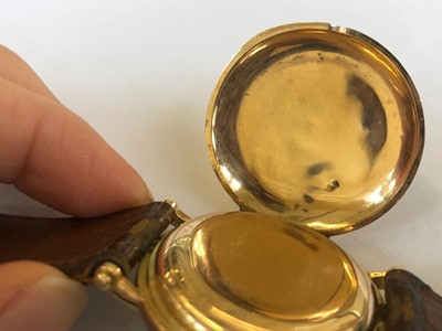 Lot 271 - An 18ct gold cased Patek Philippe watch