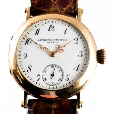 Lot 271 - An 18ct gold cased Patek Philippe watch