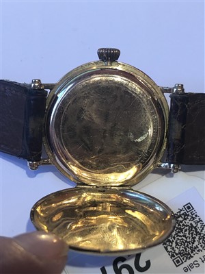 Lot 271 - An 18ct gold cased Patek Philippe watch