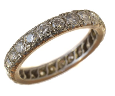 Lot 180 - A diamond eternity ring