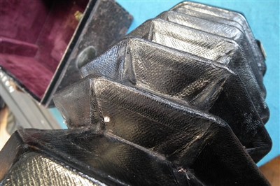 Lot 102 - Wheatstone 56 key concertina.