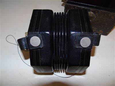 Lot 102 - Wheatstone 56 key concertina.