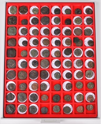 Lot 196 - Roman bronzes, mostly 3rd/4th century (81).