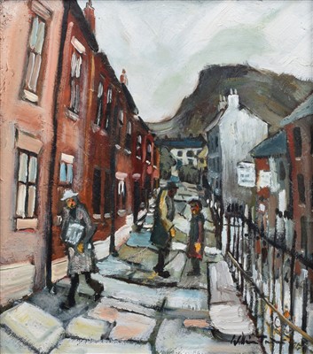 Lot 477 - William Turner, "High Walk, Congleton", oil.