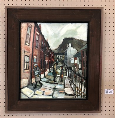 Lot 477 - William Turner, "High Walk, Congleton", oil.