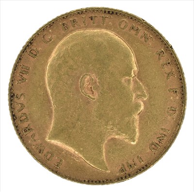 Lot 152 - King Edward VII, Sovereign, 1907, London Mint.