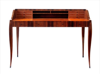 Lot 247 - Ladies writing desk designed and made by Silverlining Cheshire.