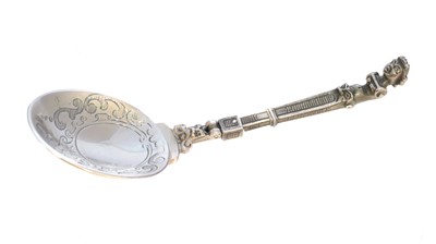 Lot 45 - A Dutch silver travel fork