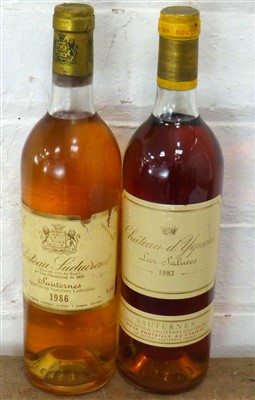 Lot 13 - 2 Bottles Mixed 1er Grand Cru Classe and 1er Cru Classe Sauternes