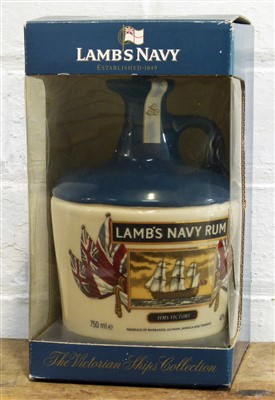 Lot 109 - 1 Jug Decanter (75cl.) Lambs Navy Rum  ‘HMS Victory’ The Victorian Ships collection