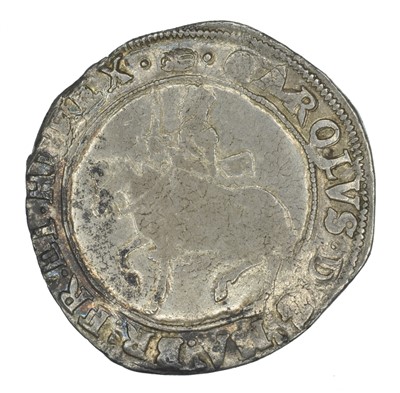 Lot 207 - Charles I, Halfcrowns, mm. tun and sun (2).