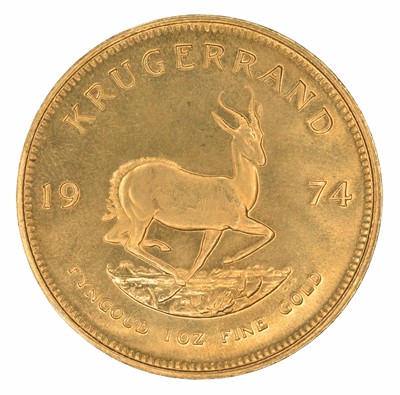 Lot 104 - South Africa, Krugerrand, 1974, BU.