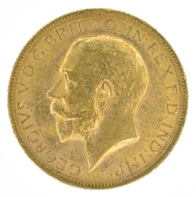 Lot 62 - King George V, Sovereign, 1927, Pretoria Mint, EF.