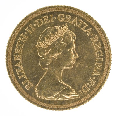 Lot 82 - Queen Elizabeth II, Sovereign, 1978, EF.