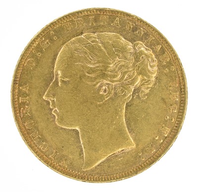 Lot 88 - Queen Victoria, Sovereign, 1872, VF.