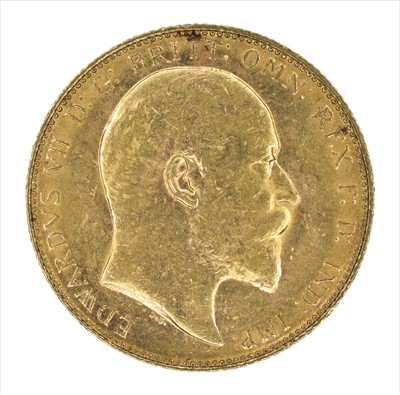 Lot 159 - King Edward VII, Sovereign, 1902, Perth Mint.