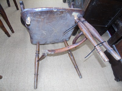 Lot 179 - Eight 19th century Windsor chairs by Prior