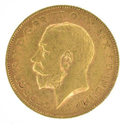 Lot 101 - King George V, Half-Sovereign, 1913, VF.