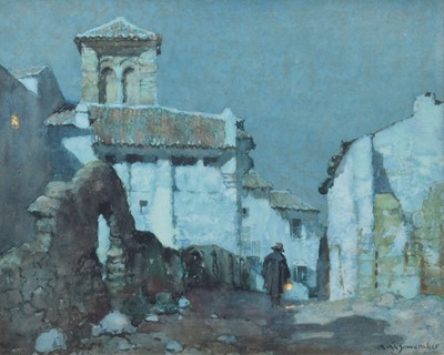Lot 236 - A.M. Foweraker, "Algeciras", watercolour.