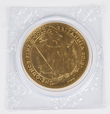 Lot 25 - Queen Elizabeth II, 2013 Gold 1oz Britannia, 100 Pounds.