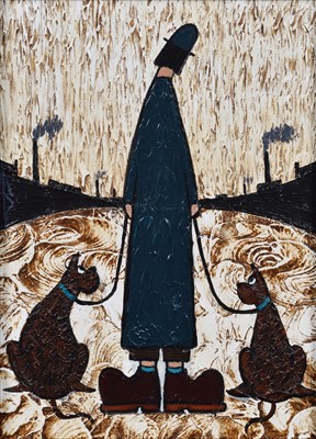 Lot 40 - Albert Barlow (British 1944-), "Looks Like We're Lost", acrylic.