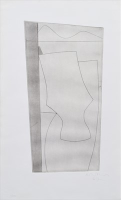 Lot 232 - Ben Nicholson, Goblet Forms (Untitled), signed etching.