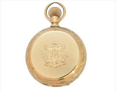 Lot 404 - An Elgin Watch Co full hunter pocket watch