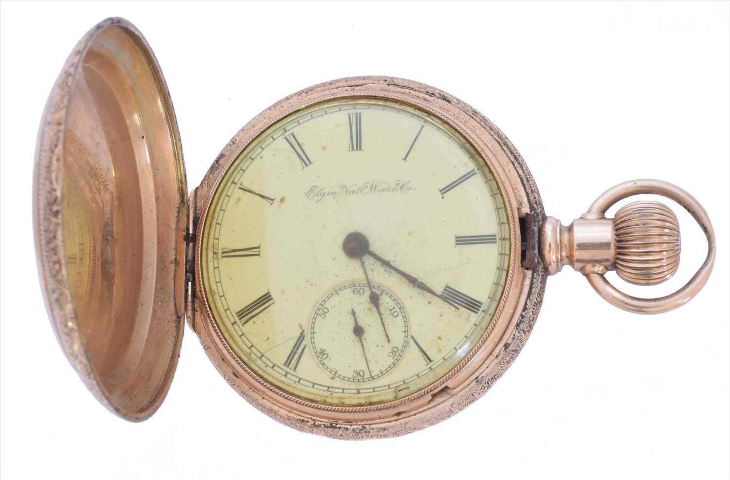 Lot 404 - An Elgin Watch Co full hunter pocket watch