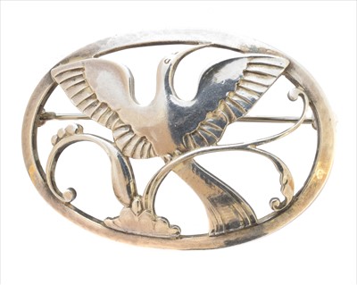 Lot 51 - A Georg Jensen brooch, no. 238