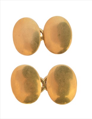 Lot 339 - A pair of cufflinks