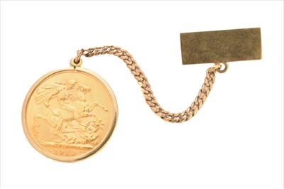 Lot 40 - A George V half sovereign, dated 1913