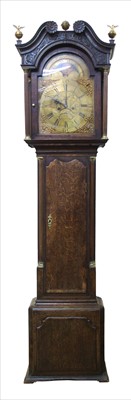 Lot 179 - Longcase clock by Thomas Birchall, Nantwich