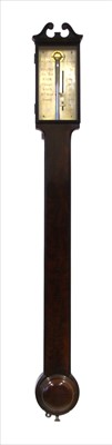 Lot 186 - Gilbert & Gilkerson, Tower Hill, London, stick barometer