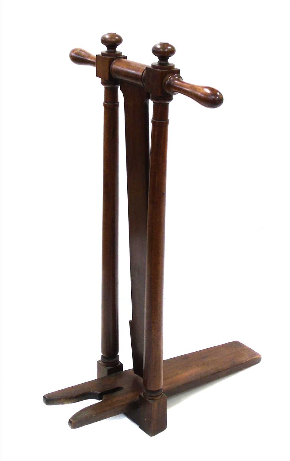 Lot 83 - Victorian mahogany boot jack