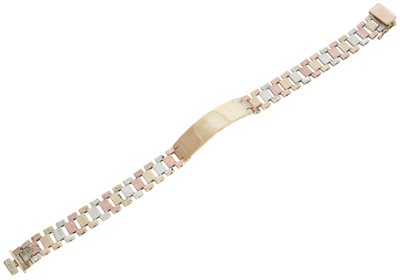 Lot 14 - A 9ct gold bracelet