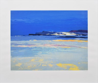 Lot 113 - Donald Hamilton Fraser, "Cape Wrath", signed silkscreen.