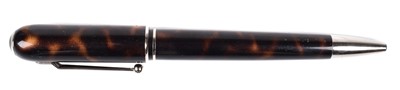 Lot 118 - Dunhill Sidecar tortoiseshell ballpoint pen.