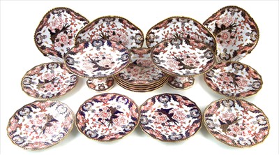 Lot 129 - Royal Crown Derby dessert service