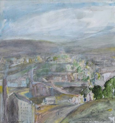 Lot 98 - John Thompson, "Saddleworth", watercolour.