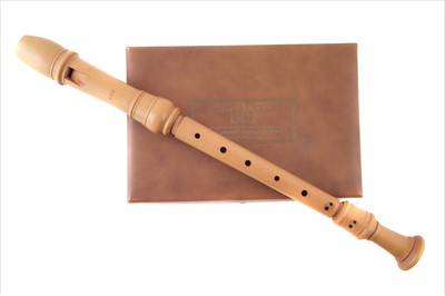 Lot 12 - Moeck baroque recorder after Jean- Hyacinth - Joesph Rottenburgh (Brussels 1672-1756)