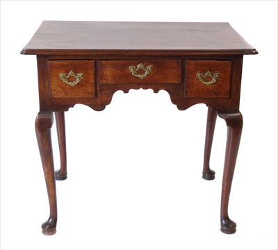 Lot 303 - George III side table