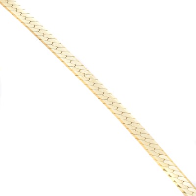 Lot 134 - A chain necklace