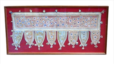 Lot 85 - An Indian tent hanging