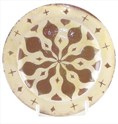 Lot 142 - Della Robbia small pin dish