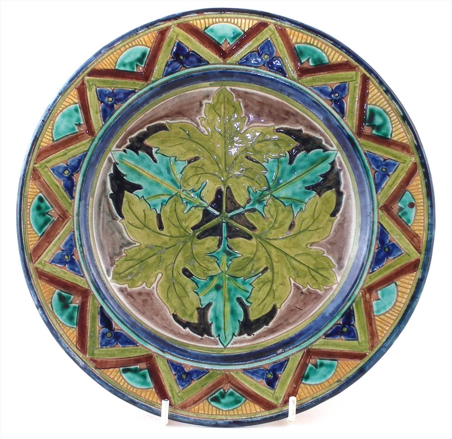 Lot 143 - Della Robbia small charger