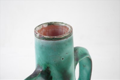 Lot 149 - Della Robbia twin handled vase
