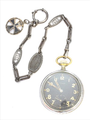 Lot 383 - A Deutsches Heer - Wehrmacht land army Orator military pocket watch