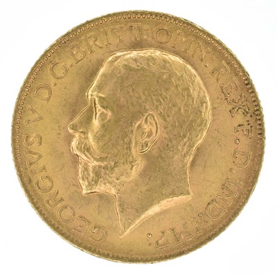 Lot 117 - King George V, Sovereign, 1913, EF.